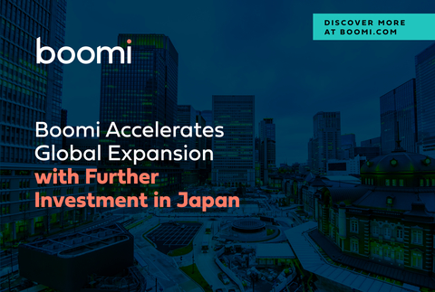 Boomi, Japonya'ya Daha Fazla Yatırım Yaparak Küresel Genişlemeyi Hızlandırıyor (Fotoğraf: Business Wire)