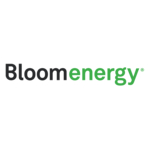 Bloom Logo Black Green Horizontal Print Only