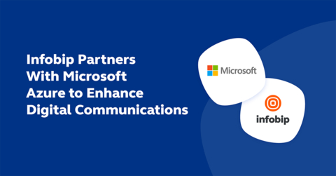 Infobip Partners with Microsoft to Enhance Digital Communications (Graphic: Business Wire)