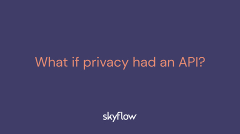 Skyflow is a data privacy vault delivered as an API. (Graphic: Business Wire)