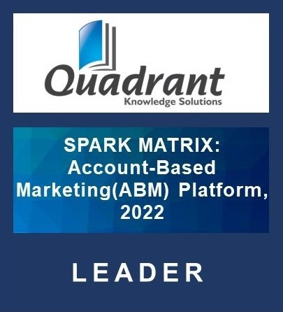TechTarget Named a Leader in SPARK Matrix: Account-Based Marketing Platforms, 2022 Report (Graphic: Business Wire)