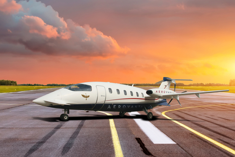 AeroVanti's namesake aircraft’s (Piaggio P. 180 Avanti) speed and efficiency reduce operations costs without sacrificing luxury. (Photo: Business Wire)