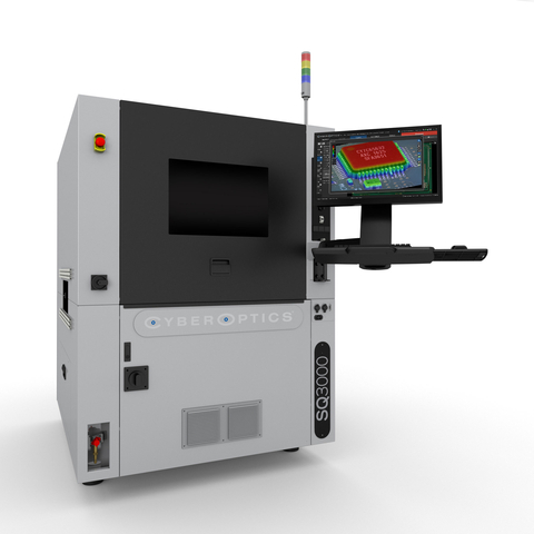 CyberOptics SQ3000+ Multi-Function system - AOI, SPI and CMM for advanced applications. (Photo: Business Wire)