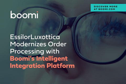 original EssilorLuxottica Modernizes Order Processing with Boomi’s Intelligent Integration Platform (Graphic: Business Wire)