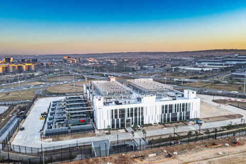 JNB11 data center on Vantage Data Centers' developing 80MW campus in Johannesburg, South Africa. (Photo: Business Wire)