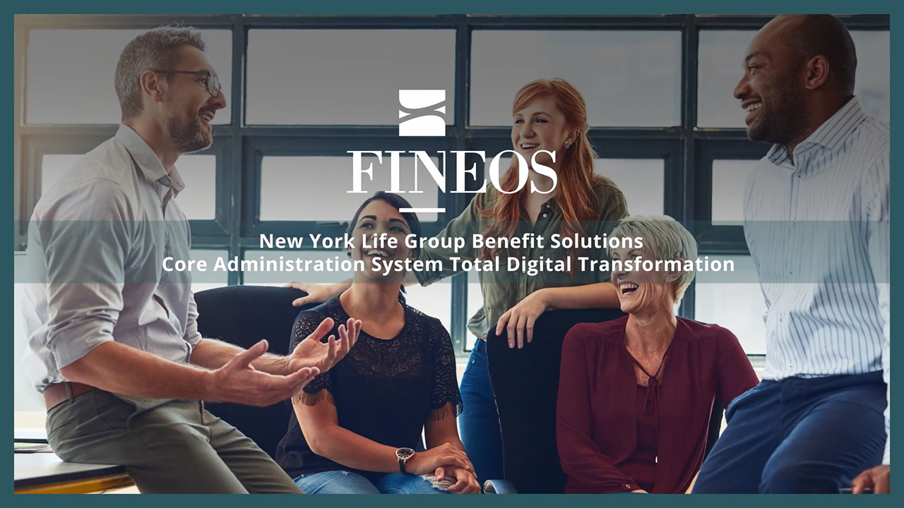 FINEOS CEO Michael Kelly explains the significance of a proven purpose-built end-to-end SaaS core system for group and voluntary benefits that supports $4B in annual premium, as shown in the case study.
