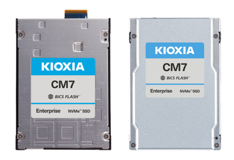 The KIOXIA CM7 family is designed with PCIe 5.0 technology in EDSFF E3.S and 2.5-inch form factors. (Photo: Business Wire)