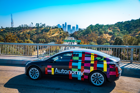 The partnership will support Autonomy’s electric vehicle product expansion from the Tesla Model 3 into several automaker brands as well as its geographic expansion across the United States, leveraging AutoNation’s nationwide footprint. As Autonomy’s “Dealer of Record,” AutoNation will support Autonomy’s planned acquisition, over the next 12-18 months of up to 20,000 electric vehicles from automakers that produce the most sought-after electric vehicles. (Photo: Business Wire)