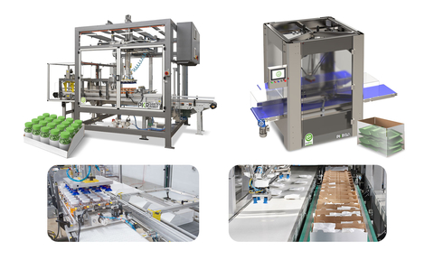 The EndFlex lineup of case packing options now includes both gantry and delta robots for flexible as well as rigid packaging needs.(Graphic: Business Wire)
