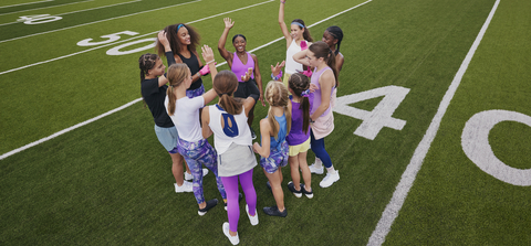 Athleta today launched its limited-edition Athleta Girl back-to-school collection designed in partnership with Simone Biles. (Photo: Business Wire)