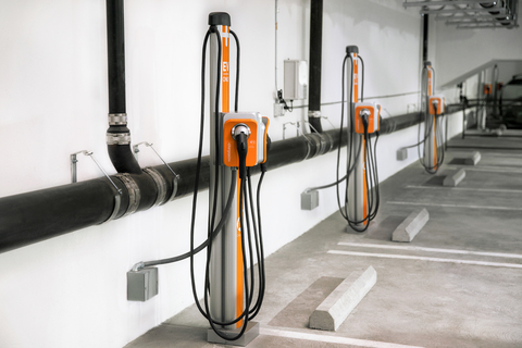 ChargePoint partners with Charge Across Town and the State of California to deploy EV charging at multifamily properties across the state. (Photo: Business Wire)