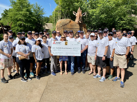original Team Members from Mitsubishi Electric US, Inc. Elevators & Escalators (Photo: Business Wire)