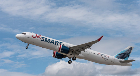 Aviation Capital Group Announces Delivery of One A321neo to JetSMART (Photo: Business Wire)