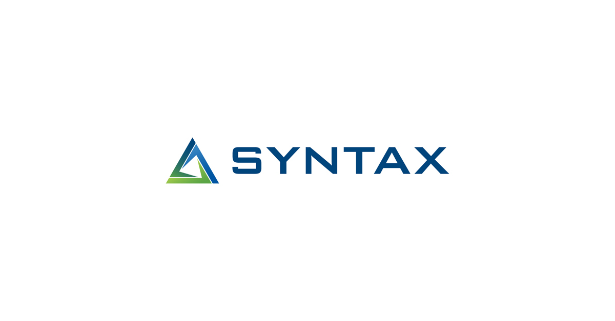 Syntax Launches Industry Centers of Excellence to Drive Innovation and ...