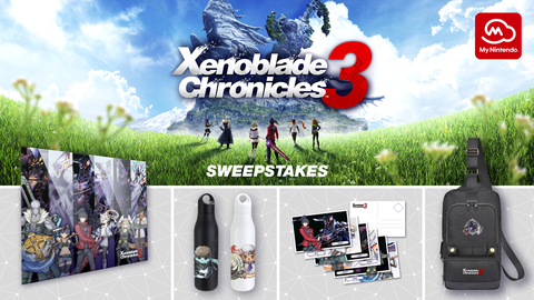 Enter for a chance to win* an action-packed prize pack in the My Nintendo Xenoblade Chronicles 3 Sweepstakes! (Photo: Business Wire)