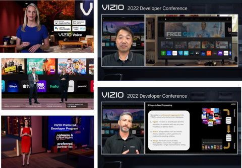 VIZIO Rolls Out Innovations During Inaugural Developer Conference (Graphic: Business Wire)