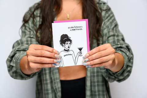 Sad Girls Bar NFT collaborates with Paper Epiphanies to become the first letterpress Web3 card collection on Earth. (Photo: Business Wire)
