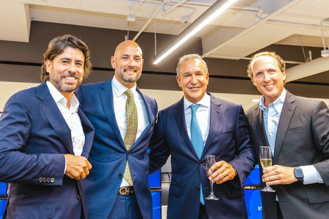 Miguel Reyes (Insigneo); Javier Rivero (Insigneo); Raul Henriquez (Insigneo); Francisco Nunez (Insigneo) (Photo: Business Wire)