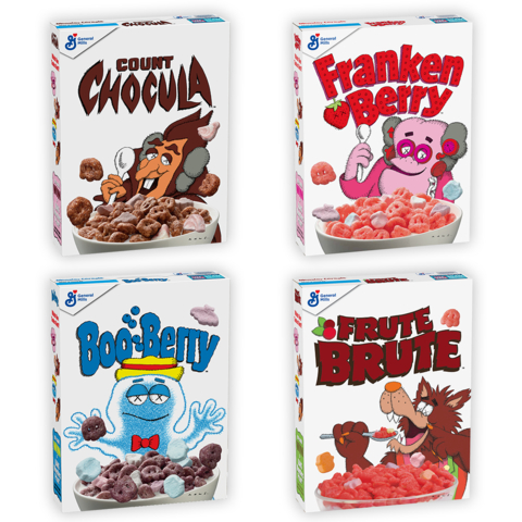 General Mills’ Monster Cereals Return in KAWS-Designed Boxes (Photo: Business Wire)