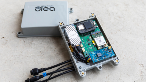Olea Edge Analytics™ Water Asset Management Device (Photo: Business Wire)