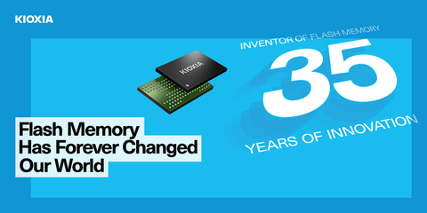 original At FMS, KIOXIA is highlighting how it is using flash memory to drive advancements and improvements in a wide variety of applications, including mobile computing, the edge, the cloud, data centers and automotive. (Graphic: Business Wire)