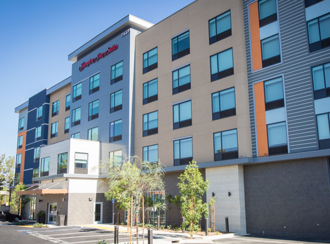 Twenty Four Seven Hotels, a third-party hospitality management company for premium-branded, select-service and lifestyle hotel segments in the western U.S., today announced the grand opening of the 108-room Hampton Inn & Suites Rancho Cucamonga in Calif. (Photo: Business Wire)