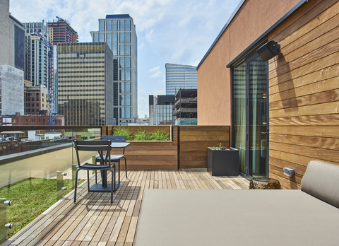 Rooftop 21c Museum Hotel Nashville (Photo: Business Wire)
