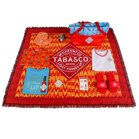 The Drippin' Hot Summer Collection by TABASCO(R) Brand features summer grilling inspired styles to keep you cool during the hottest month of summer. (Photo: Business Wire)
