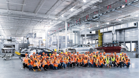 Faraday Future today gave further progress updates at its North American manufacturing facility and unveiled the official name of the production plant located in Hanford, California which will now be identified as ‘FF ieFactory California.’ This state-of-the-art facility will lead the production of the all new TechLuxury FF 91 EV, arriving later this year. (Photo: Business Wire)