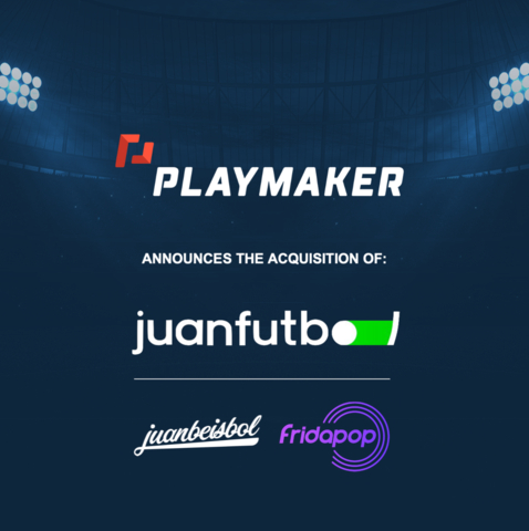 Playmaker Capital Inc. Acquires JuanFutbol (Graphic: Business Wire)