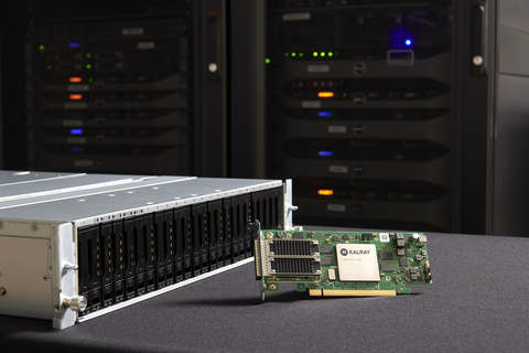 original Kalray's Flashbox™ based on K200-LP acceleration card and MPPA DPU (Photo: Kalray)