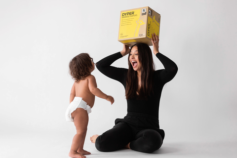 The responsible diapering company DYPER™ achieved "B Corp" status, validating the companies efforts to be among the highest standards of social and environmental performance, transparency, and accountability. (Photo: Business Wire)