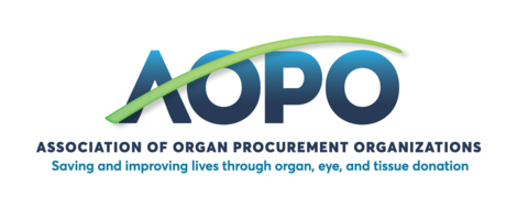 The Association of Organ Procurement Organizations Logo