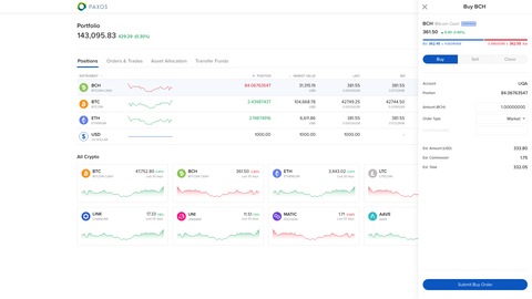 New Crypto Web Application Available from Paxos Trust Company (Photo: Business Wire)
