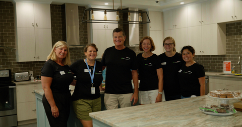 original Press Ganey team volunteering at Ronald McDonald House Charities of Michiana (Photo: Business Wire)