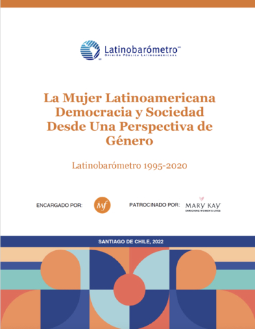 IWF Latinobarómetro MKI Latin American Women Democracy Society from a Gender Perspective Research (Graphic: Mary Kay Inc.)