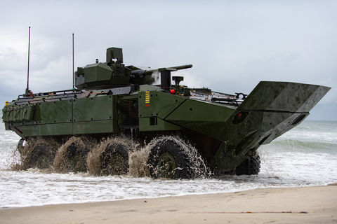 The U.S. Marine Corps has awarded BAE Systems an $88 million contract to build multiple ACV-30 Production Representative Test Vehicles. (Credit: BAE Systems)