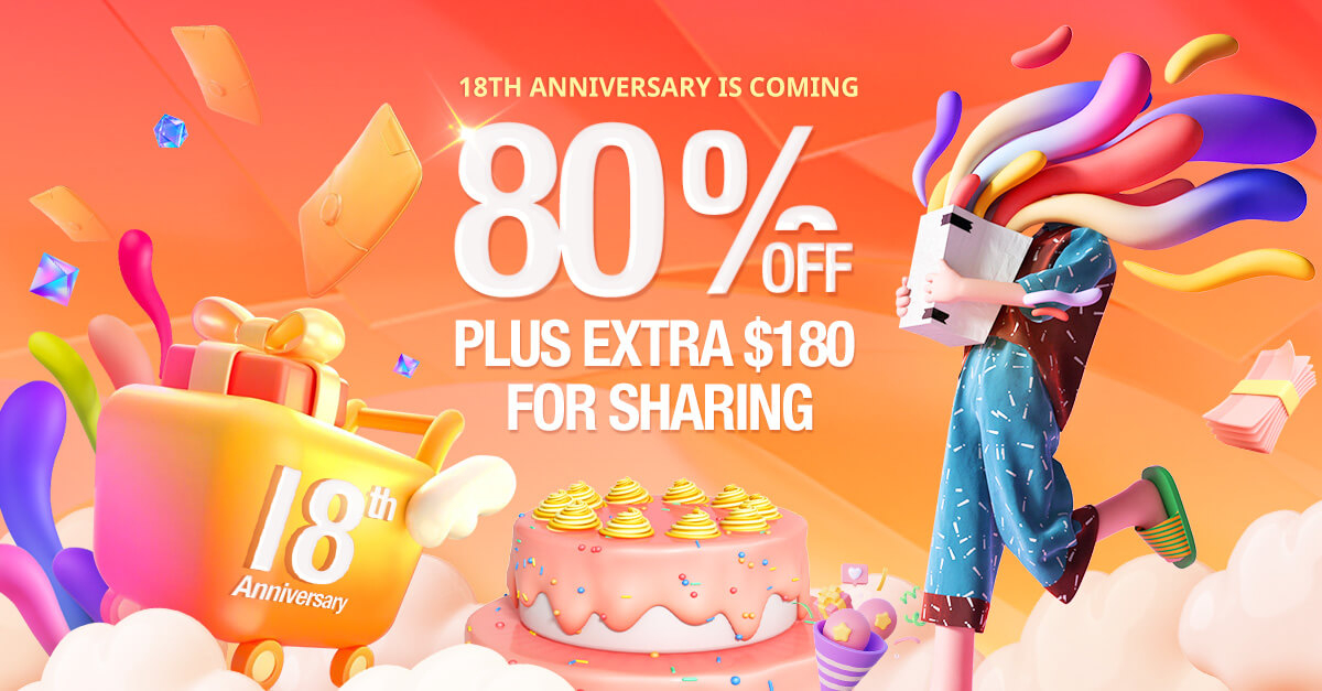 DHgate Announces 18th Anniversary Sale with Early Access to Exclusive  Coupons, 80% Off Plus Extra $10 Million Coupon Packs for Celebration