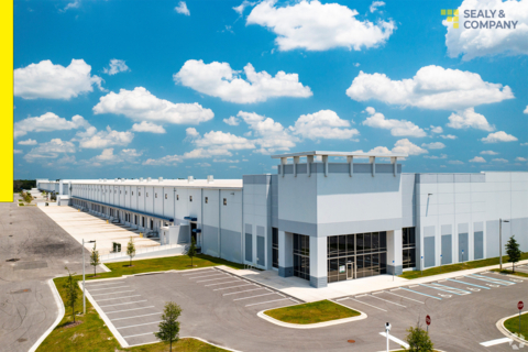 5300 Allen K Breed Highway in Lakeland, FL is the newest addition to Sealy & Company's growing portfolio. Sealy & Company acquired 841,849 SF of state-of-the-art industrial distribution warehouse space in a key Southeast industrial market. (Photo: Business Wire)