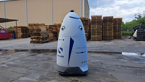 Knightscope (Nasdaq: KSCP) Security Robot Reports for Duty at Texas Lubricant Manufacturer (Photo: Business Wire)