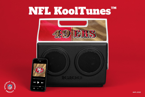 Igloo and NFL Announce New Officially Licensed KoolTunes™, the Ultimate Tailgate Cooler With Bluetooth Speakers (Photo: Business Wire)