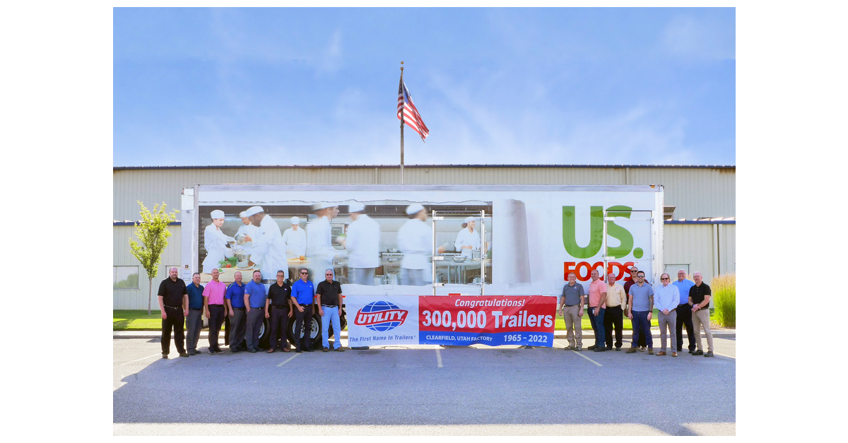 Utility’s Clearfield, Utah Manufacturing Plant Builds 300,000th Trailer Business Wire