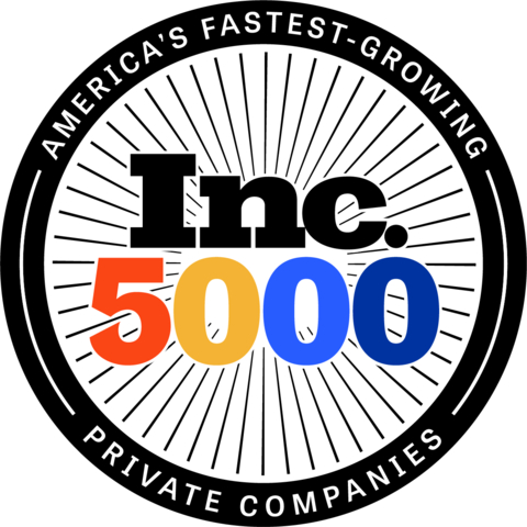 Xactus named to Inc. 5000 annual list and ranked No. 288 among America's Fastest-Growing private companies and the 21st Fastest-Growing Financial Services company in the country. (Graphic: Business Wire)