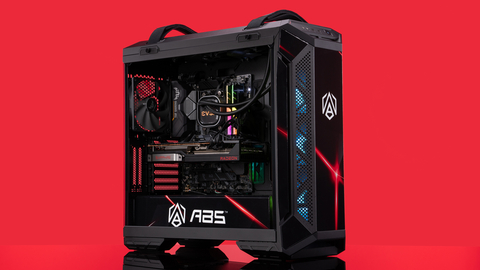 This custom Advanced Battlestations (ABS) gaming PC will be on display for the entirety of the CNE Gaming Garage Powered by AMD in Toronto, Aug. 19-Sept. 5. CNE visitors have an opportunity to win the PC from Newegg through a sweepstakes. (Photo: Business Wire)