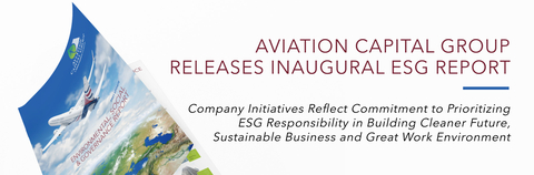 Aviation Capital Group Releases Inaugural ESG Report (Graphic: Business Wire)