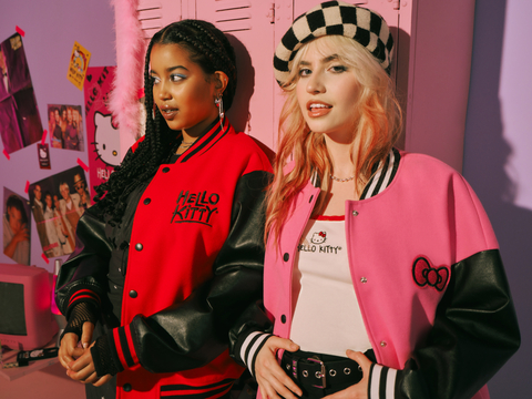 New looks from the Forever 21 x Hello Kitty and Friends exclusive collection. (Photo: Business Wire)