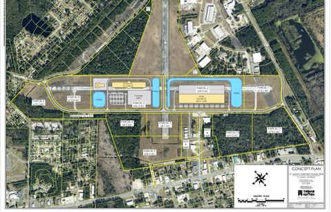 A preliminary site plan for the future manufacturing facility.  (Photo: Business Wire)