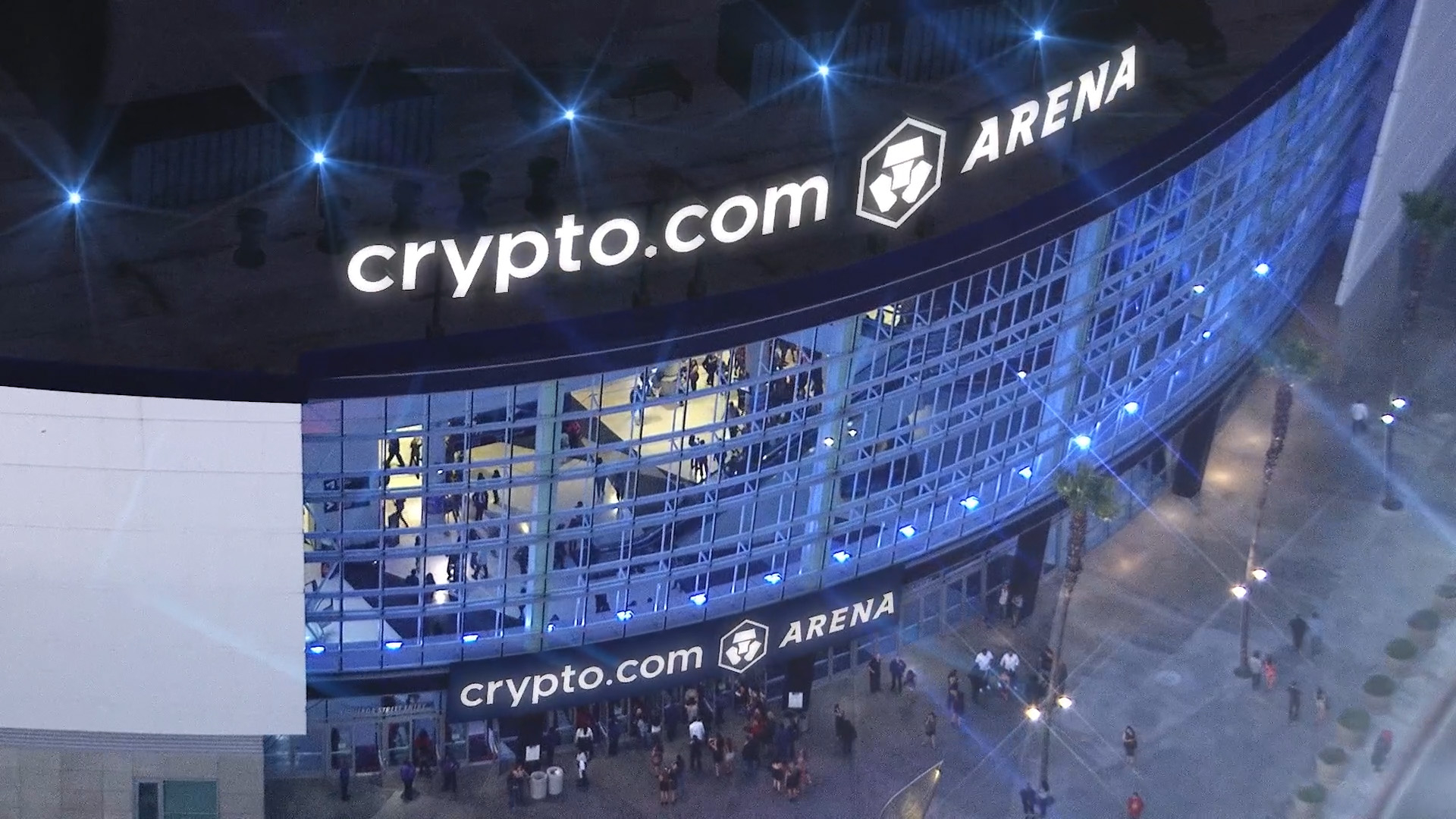 Fly-through animation #2 of Crypto.com Arena upgrades and renovations highlights.