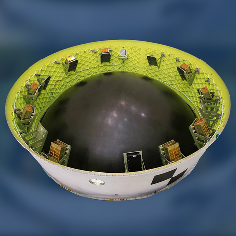 original LunIR is fully integrated within the Orion Stage Adapter aboard NASA's Space Launch System (Image Credit: NASA)