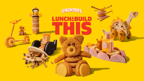 NEW Lunchables.com allows fans to order exact packs to create more than 25 different "Lunchabuilds,” including bears, dinosaurs, helicopters and more. (Photo: Business Wire)